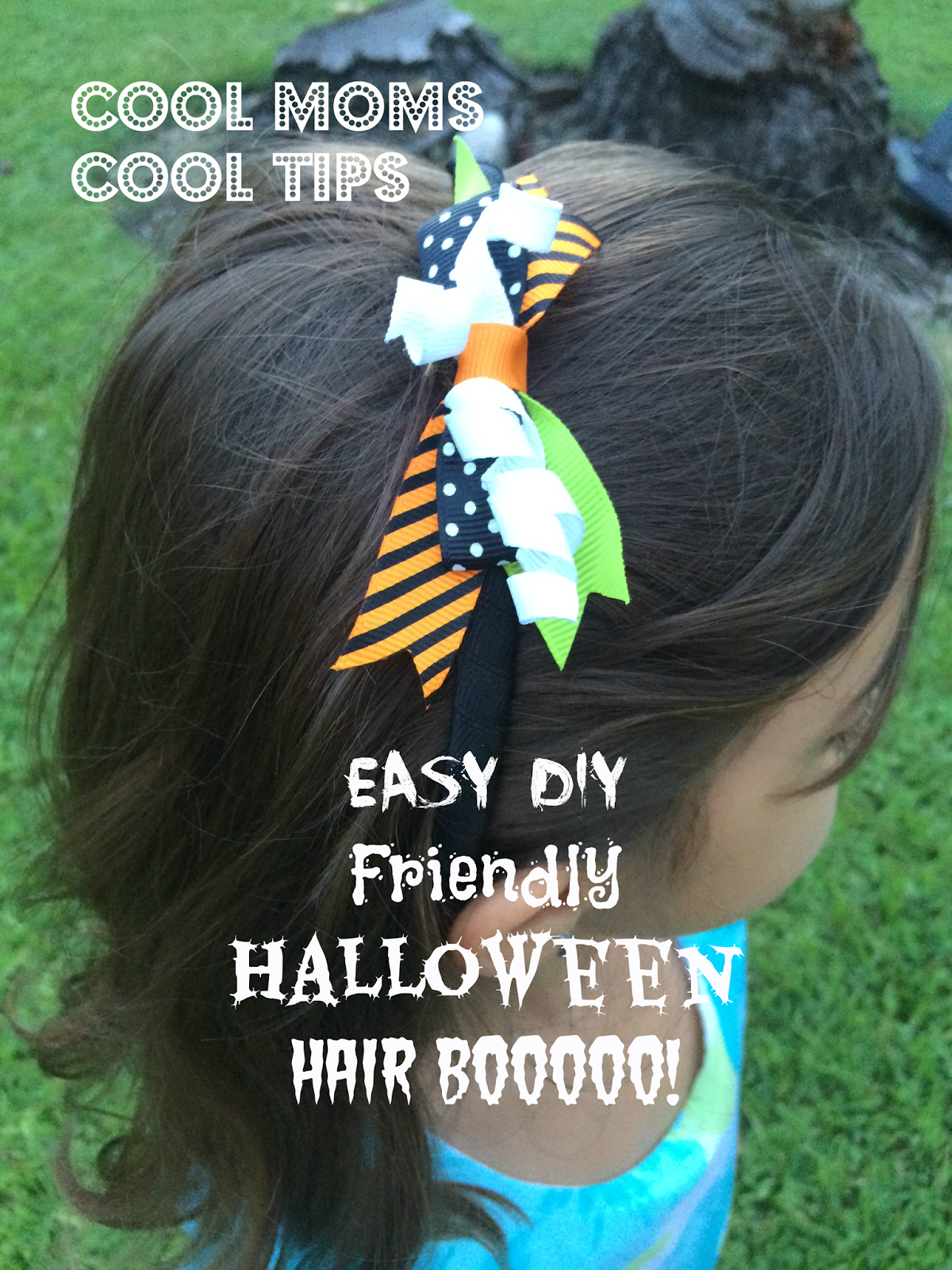 cool moms cool tips DIY halloween headband for girls 