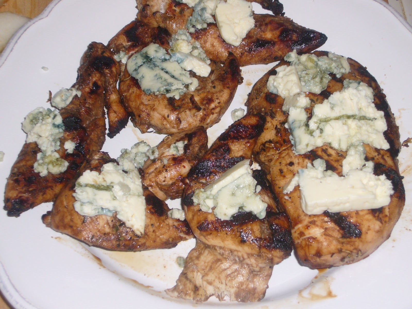 Kitchen Sink Diaries Balsamic Blue Cheese Chicken