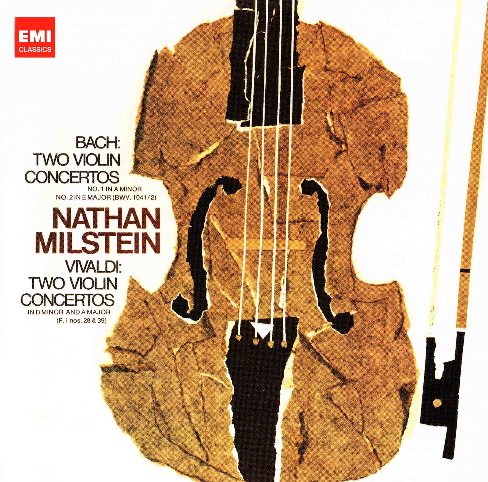 Duke Bach & Vivaldi Violin Concertos, Milstein & Morini et al., String Orchestra, Tower