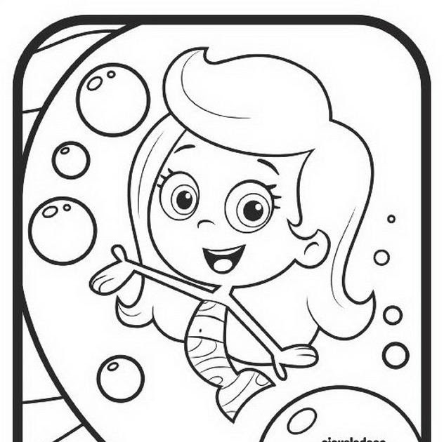 Bubble Guppies Drawings: Molly coloring ~ Child Coloring