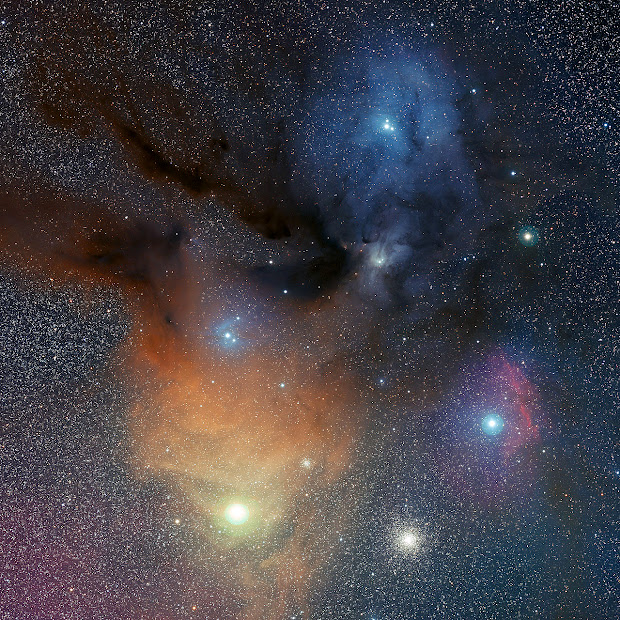 The Rho Ophiuchi Star Formation Region revisited by ESO