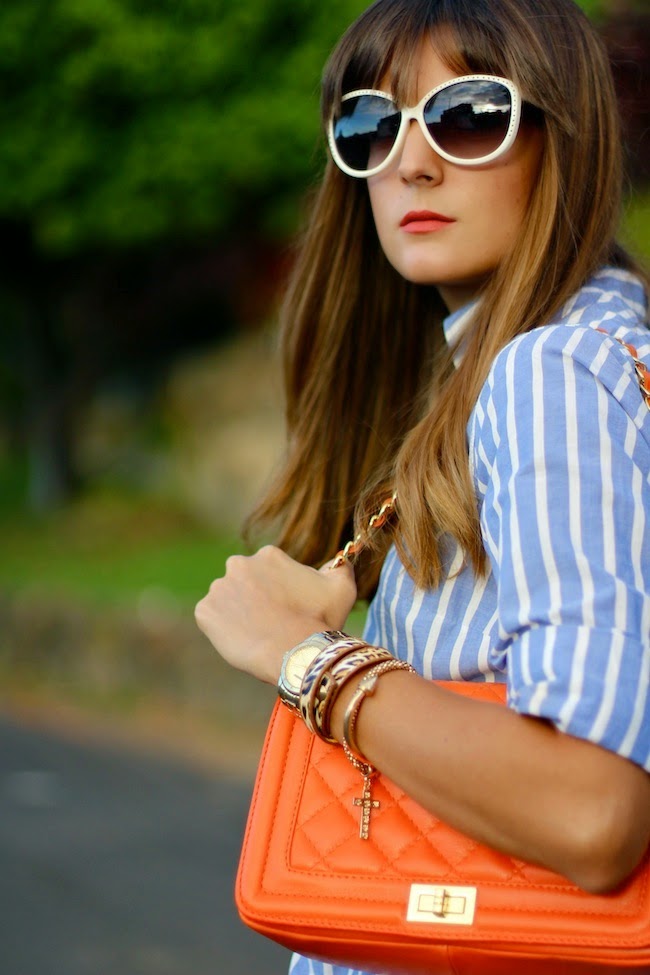 Marilyn's Closet FASHION BLOG Orange Bag