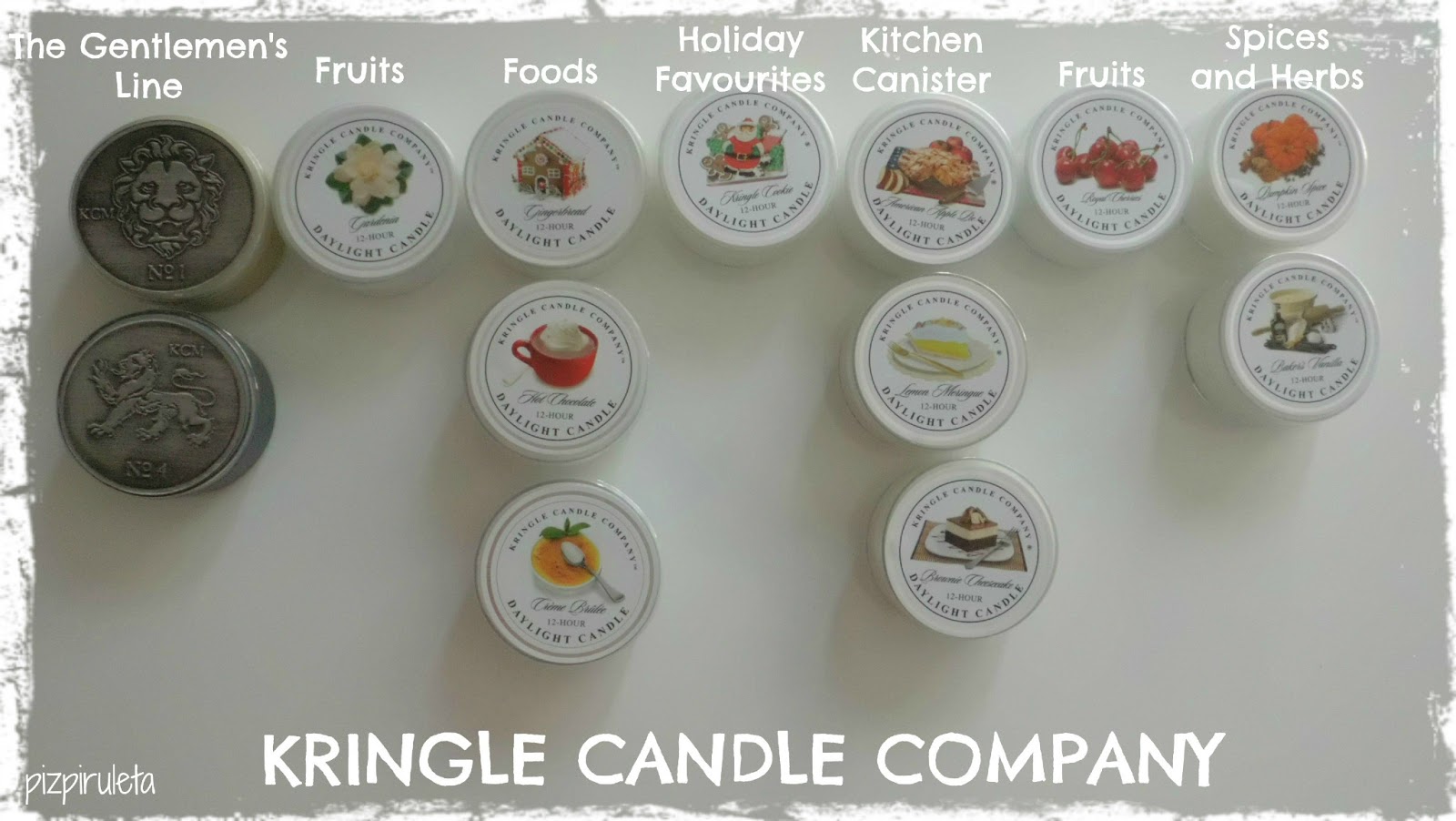 Pizpiruleteando Kringle Candle Company ¡más velas!