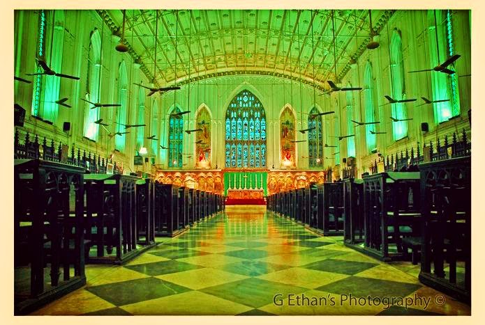 Pixelated Memories St Paul S Cathedral Calcutta