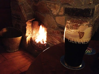 Nothing could warm the heart more than a pint of Guinness and a roaring fire in the hearth Nothing could warm the heart more than a pint of Guinness and a roaring fire in the hearth