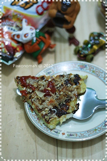Okonomiyaki - Japanese pizza | PAWONOMAH