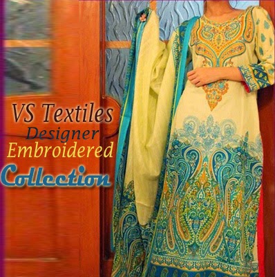 VS Textiles Designer Embroidered Dresses collection VS Textiles Designer Embroidered Dresses collection
