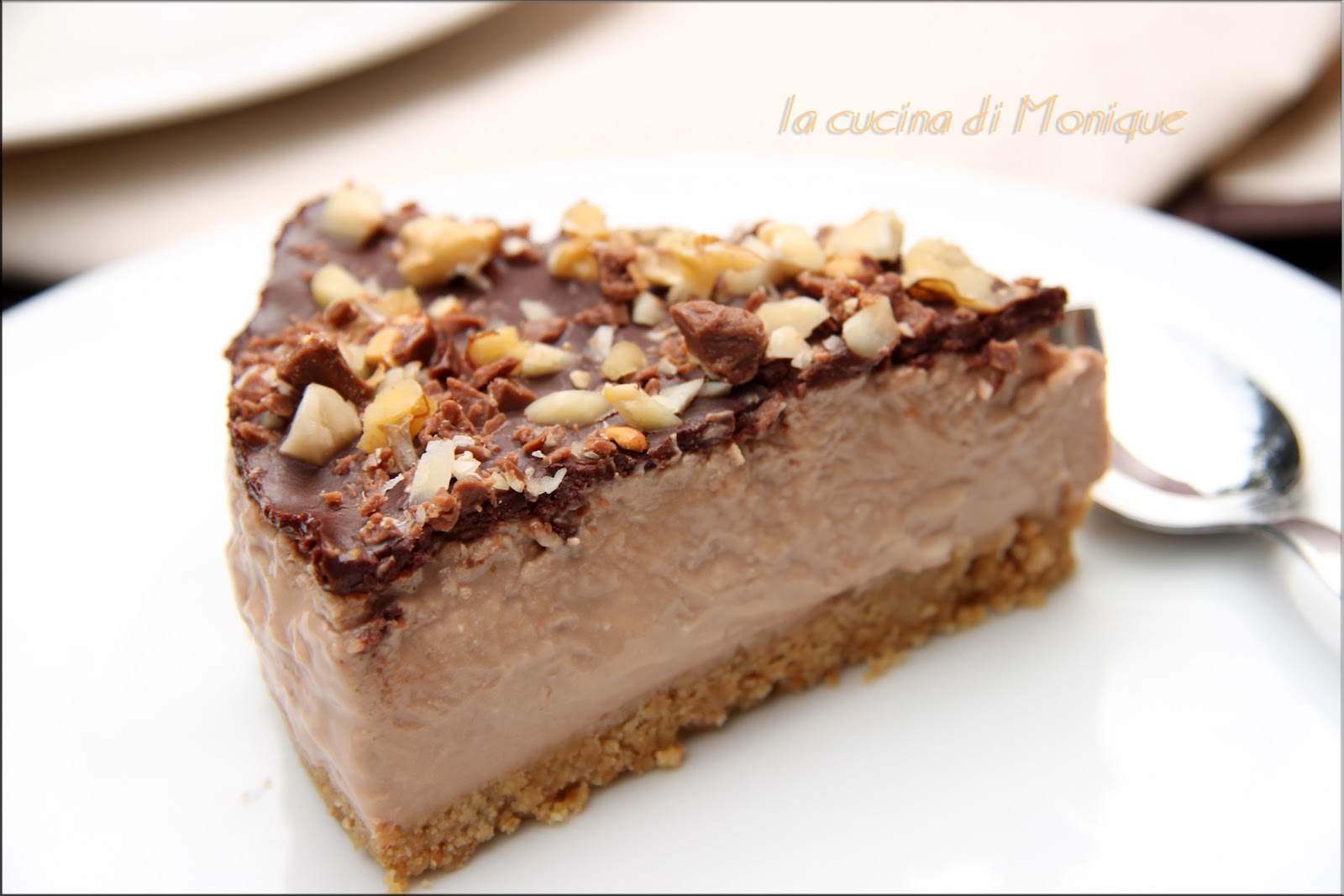 LA CUCINA DI MONIQUE Cheesecake con yogurt alla vaniglia e copertura