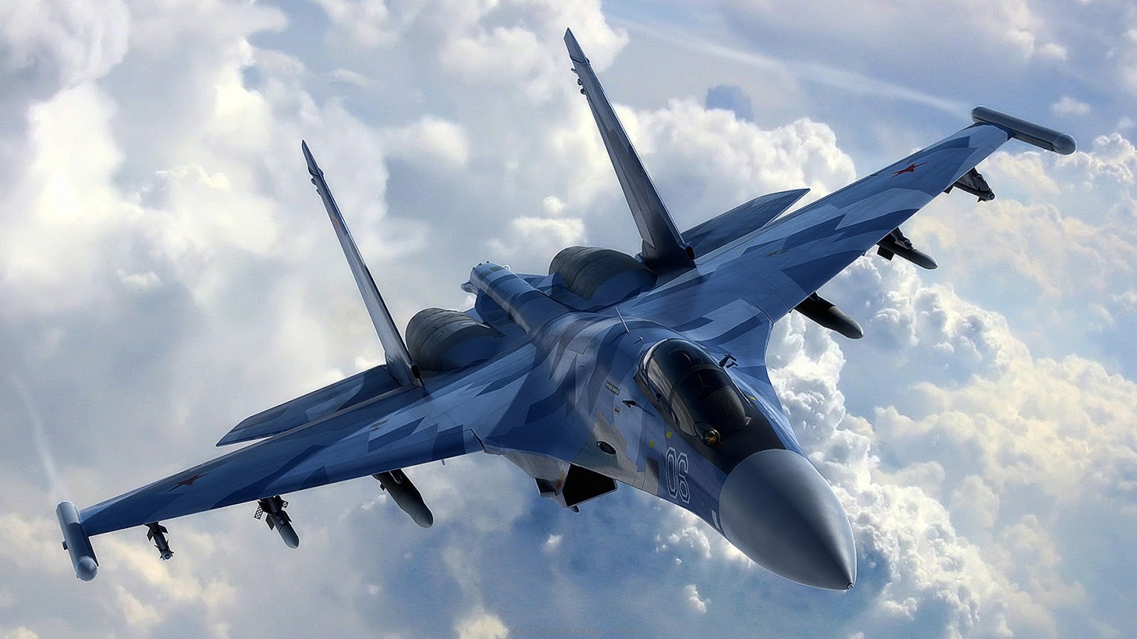 Su-27S Flanker-B - All-Weather Air-Superiority Jet Fighter