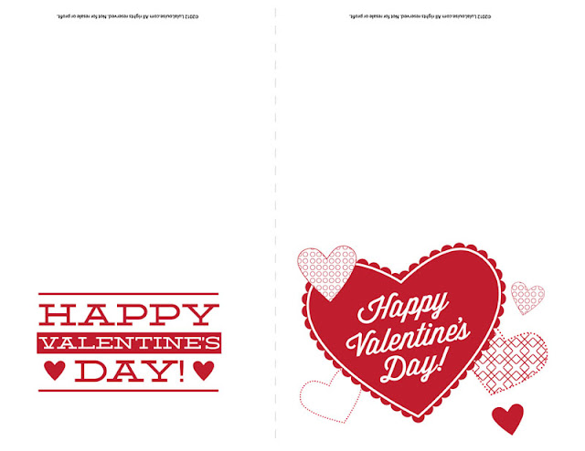 valentine card happy valentines day