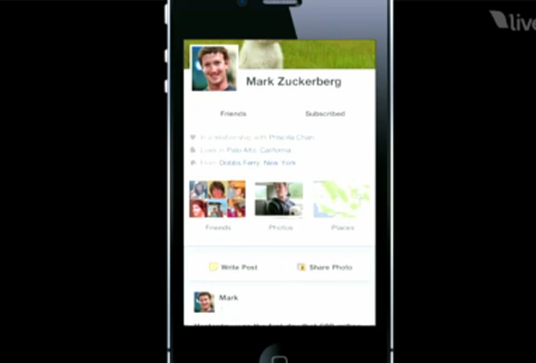 Facebookâ€™s New Timeline Is Coming To The iPhone