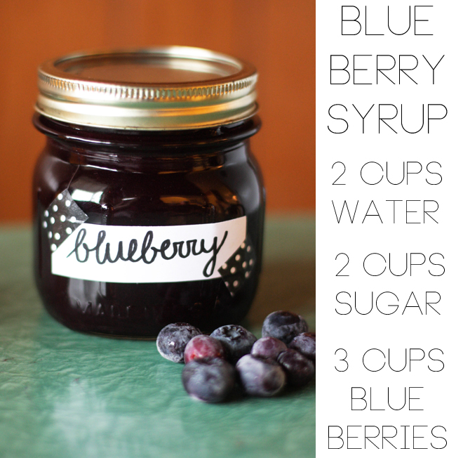 Amanda k. by the Bay Simple Syrups Blueberry, Honey & Mint