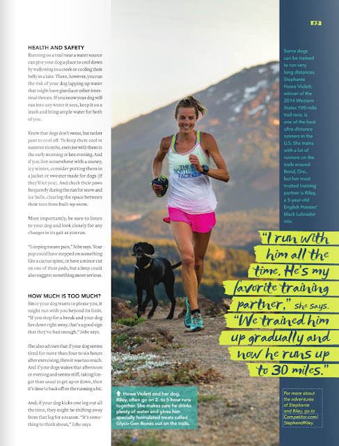 Trail runner and active lifestyle Stephanie Howe. 