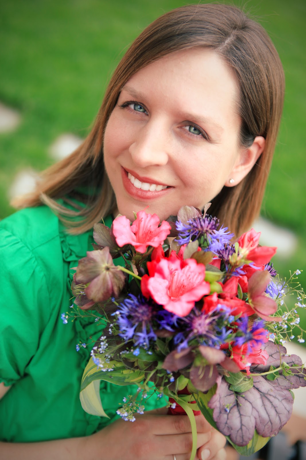 Bachelor Button Bouquet