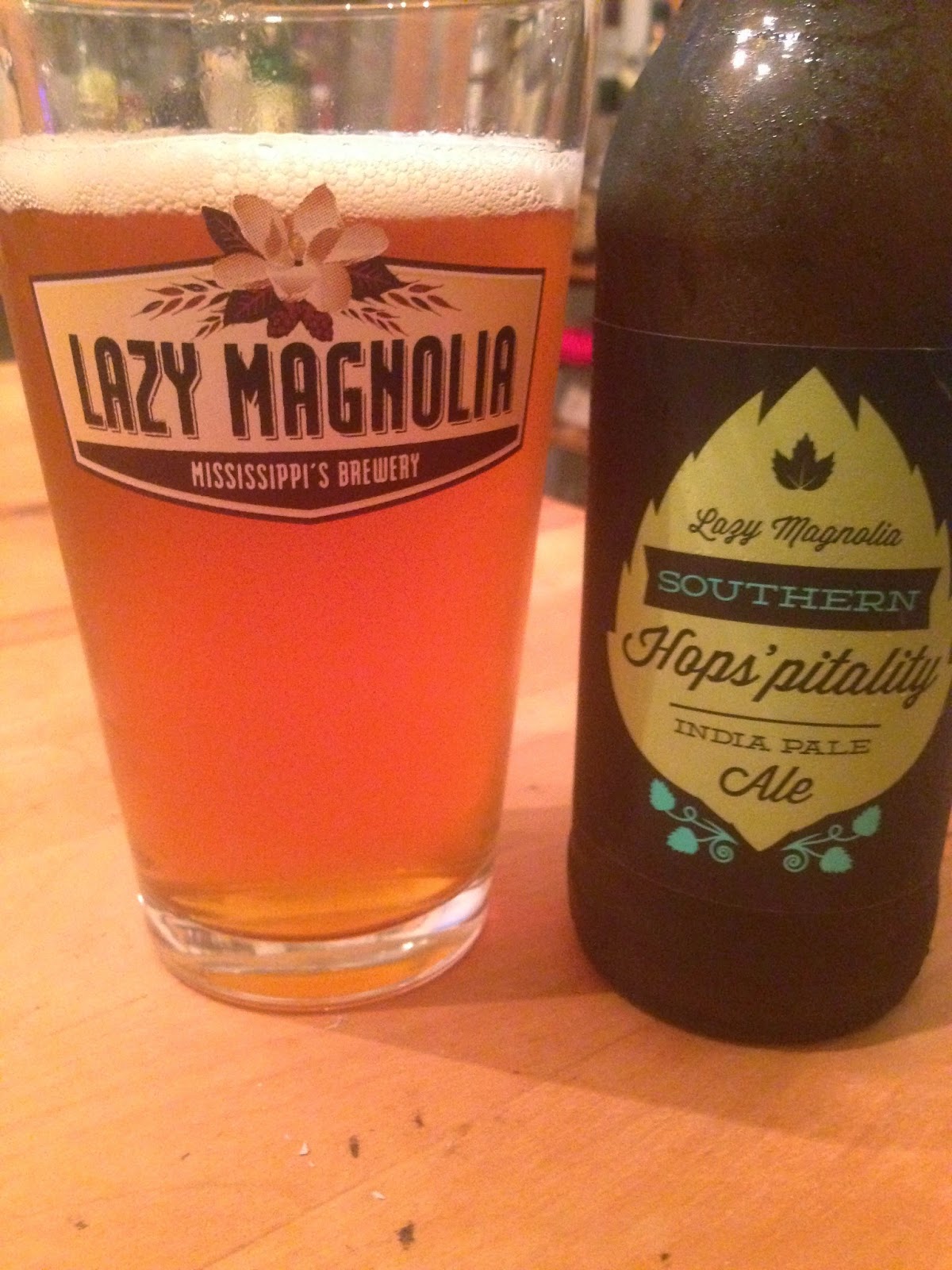 India Pale Ale Southern Hops'pitality India Pale Ale Lazy Magnolia