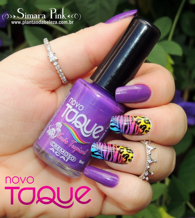 plantão da beleza esmalte açaí da novo toque películas da