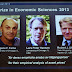 Le Prix Nobel de l'économie 2013 remis à Eugene Fama, Lars Peter Hansen et Robert Shiller