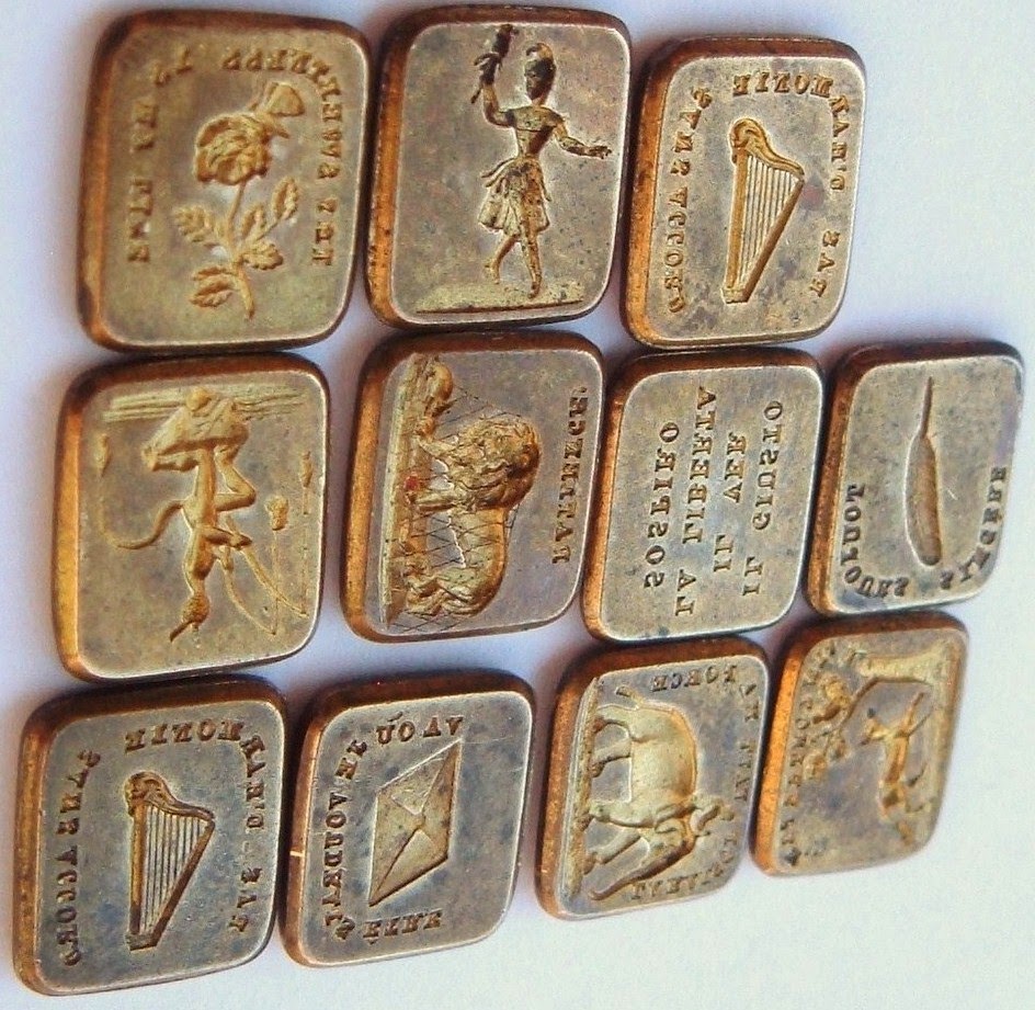 GOLD GILT DOUBLE SIDED WAX