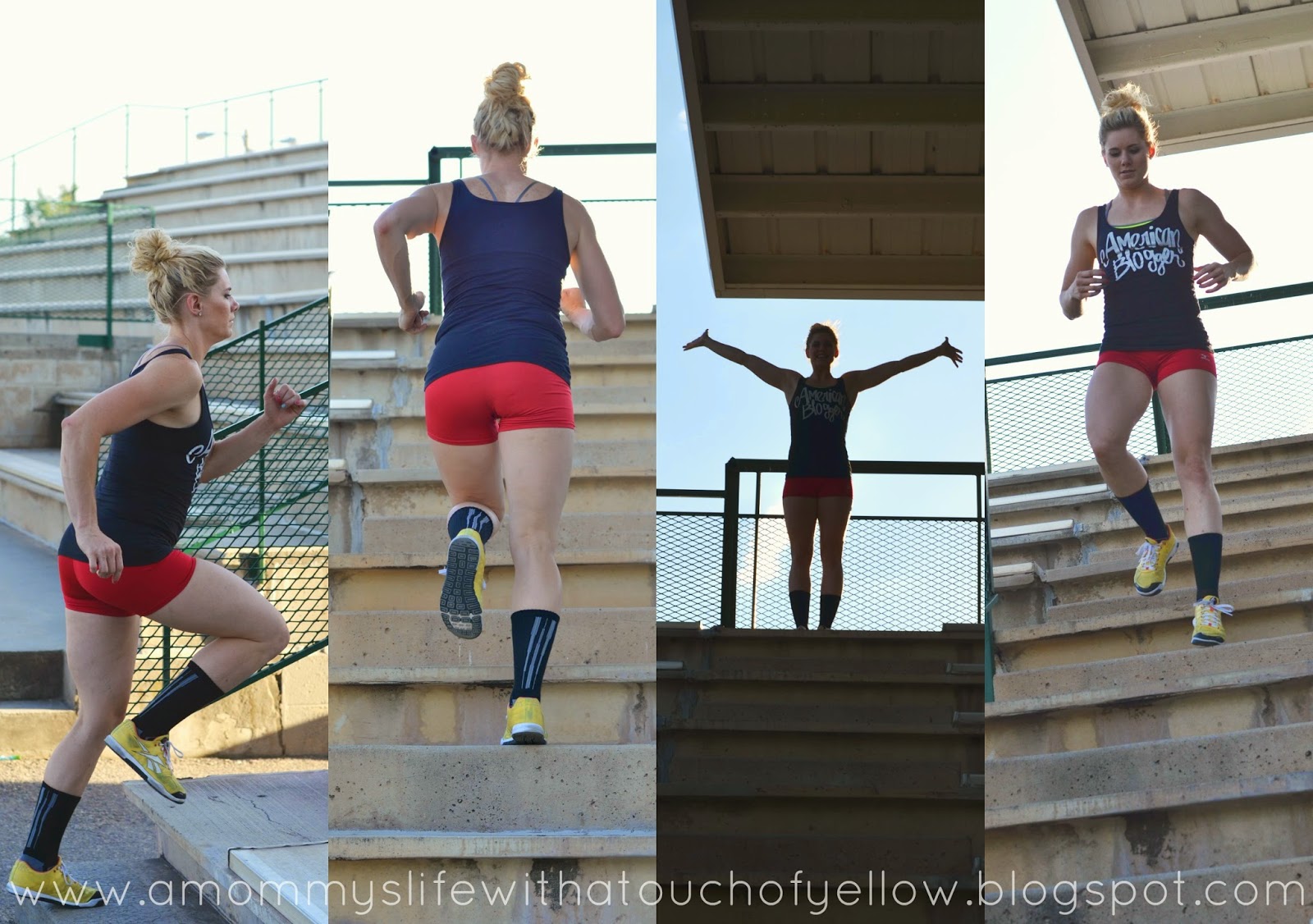 A mommy's life...with a touch of YELLOW MOVE IT MONDAY 2 {Stadium