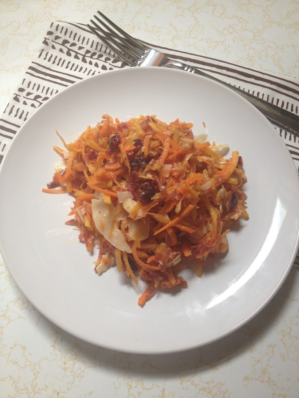 Everyday Veggies Cousin Carol's Carrot Salad