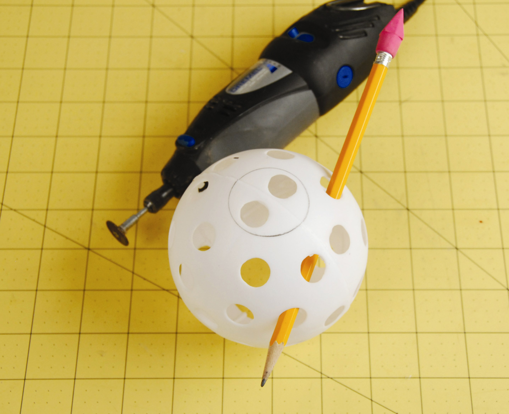 Mark Montano Wiffle Ball DNA Lamp GEEK CRAFT!