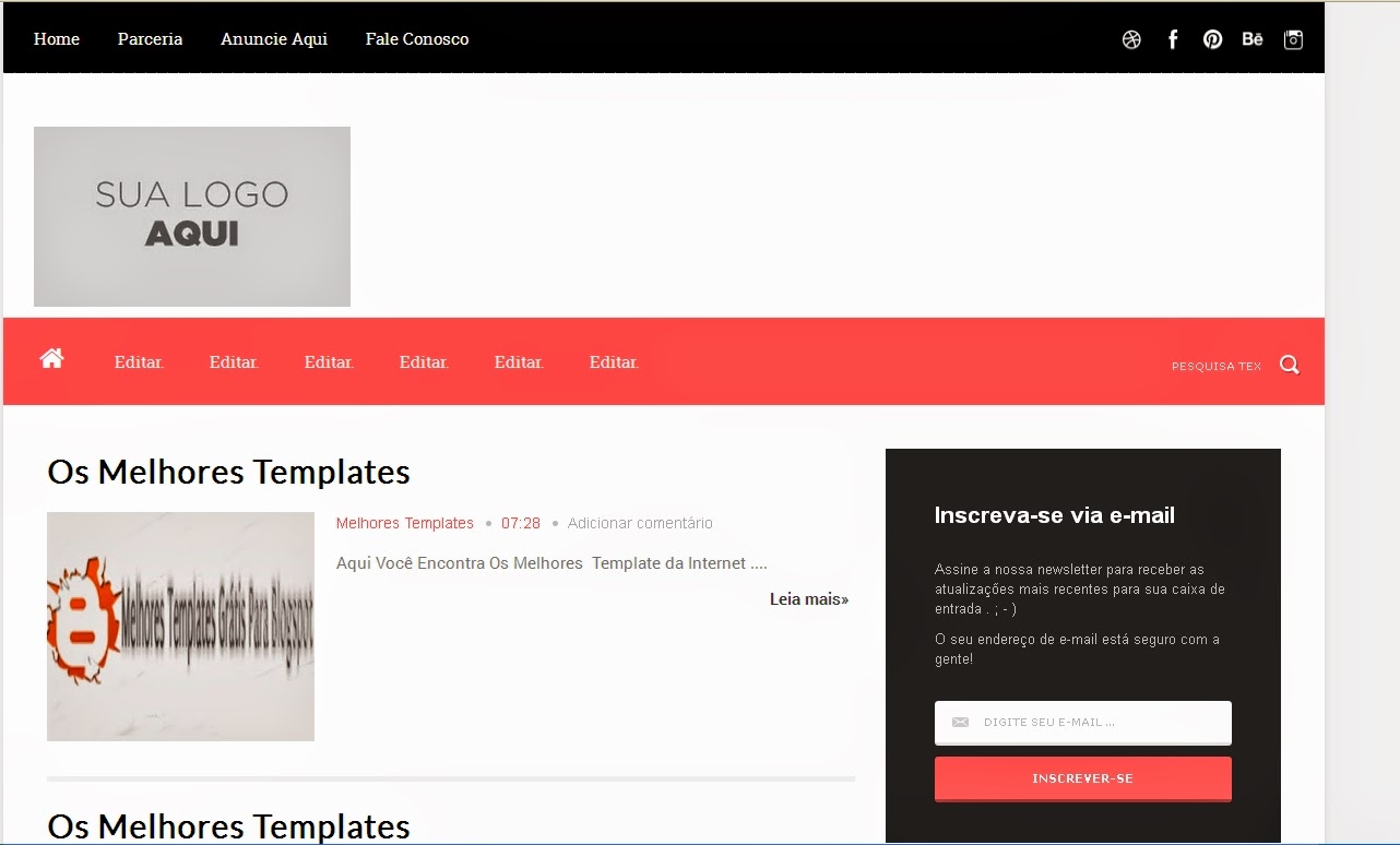 caracteristicas template template para blog pessoal melhores templates gratis caracteristicas template template para blog pessoal melhores templates gratis