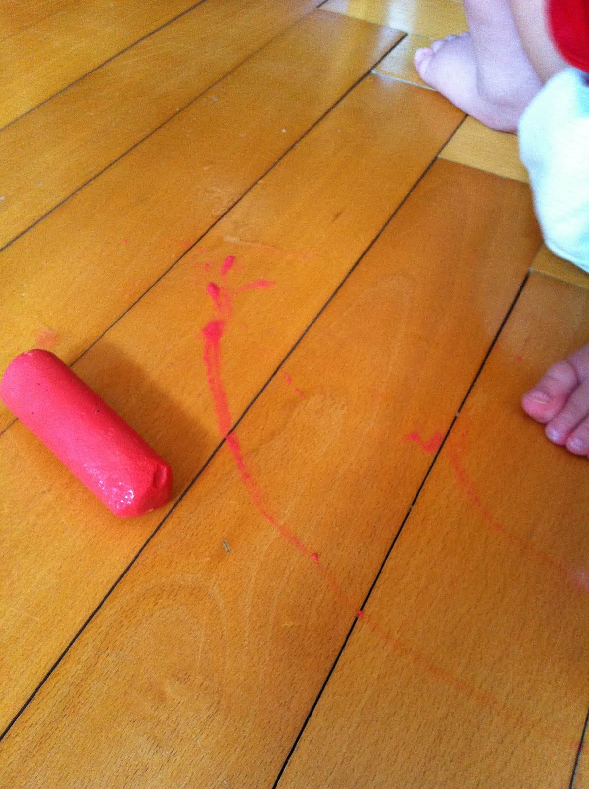 Mama Pea Pod {Chalk Painting}