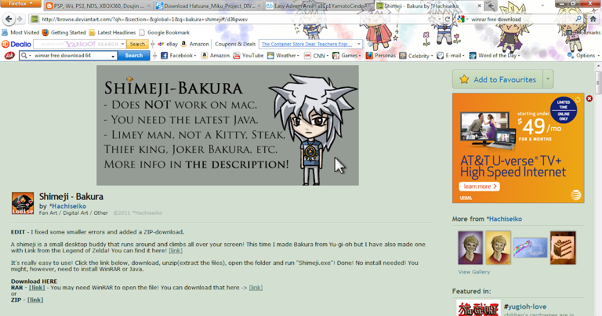 The Anime Video Gaming Nerd How To Get Shimejis On Your Desktop