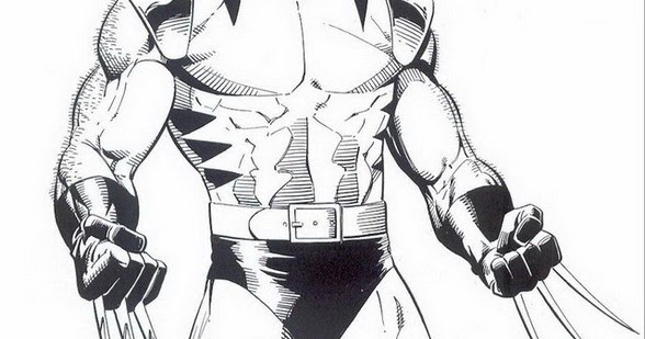 COLOREA TUS DIBUJOS: Wolverine para colorear y pintar