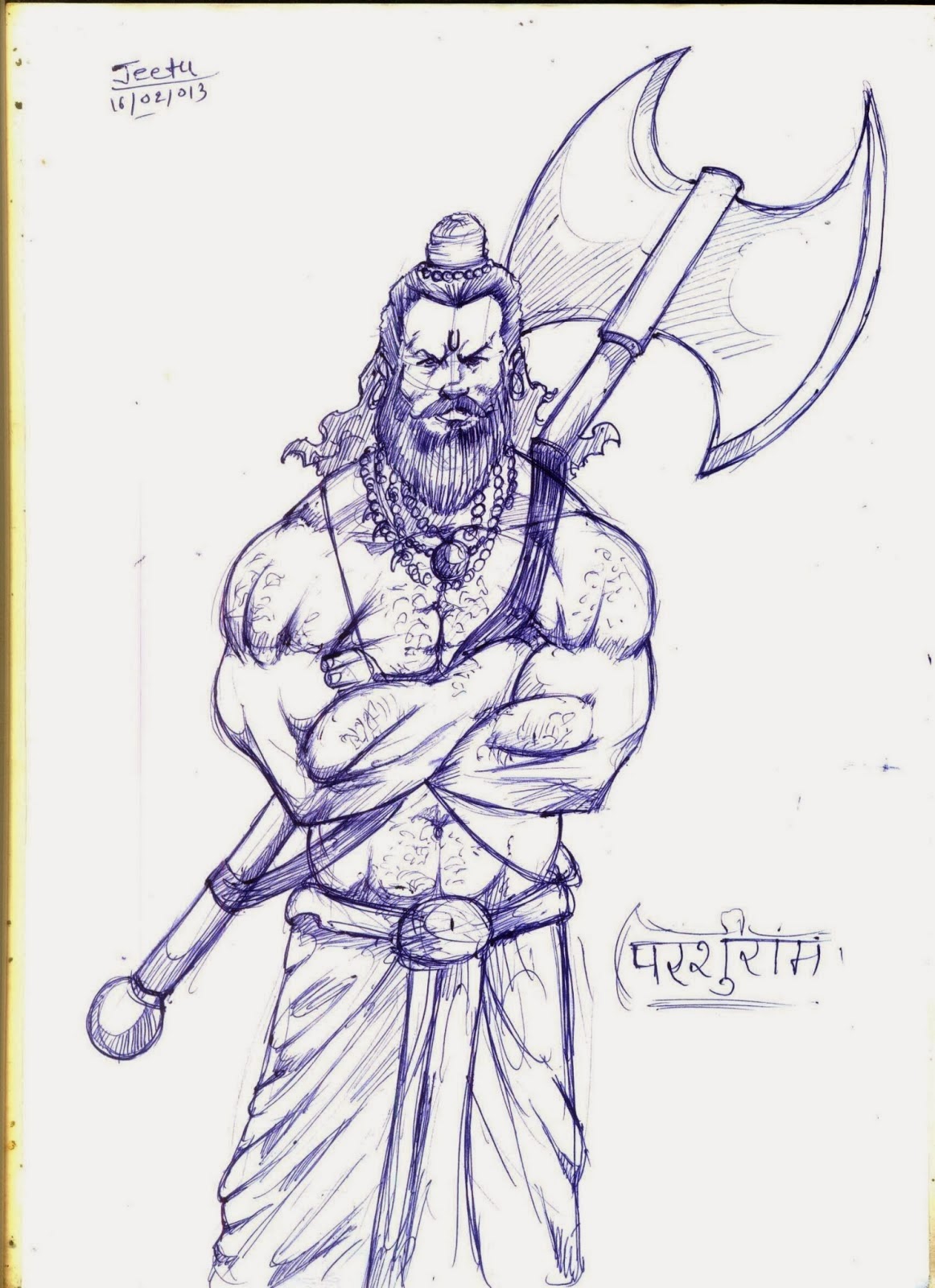 HiNDU GOD Lord Parashurama