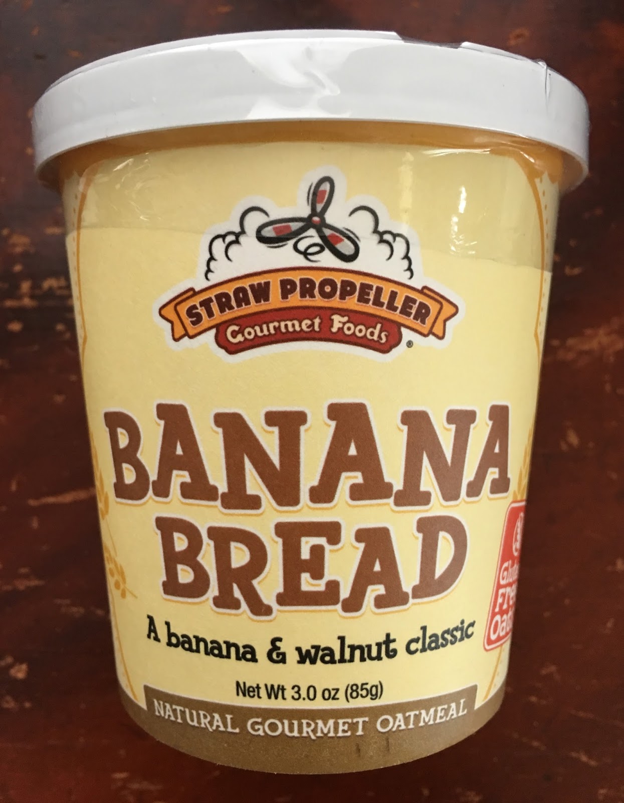 Alexis's Gluten Free Adventures Straw Propeller Gourmet Foods Oatmeal