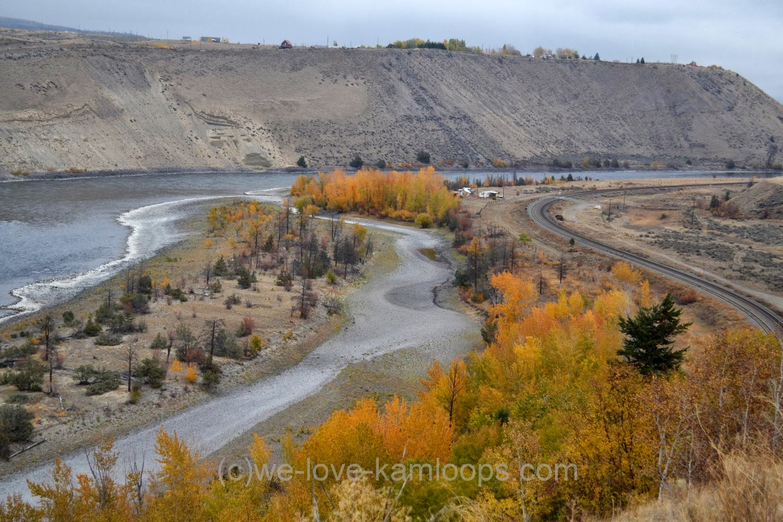 welovekamloops Walhachin Wooden Irrigation Flume Kamloops, BC