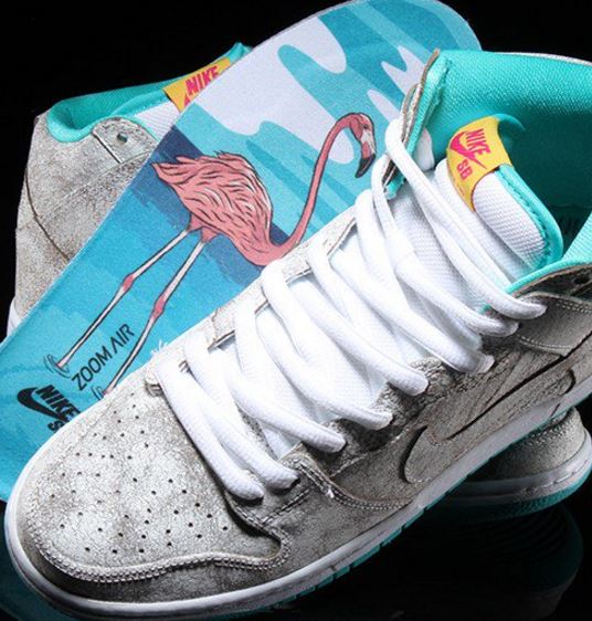 nike sb dunk flamingo