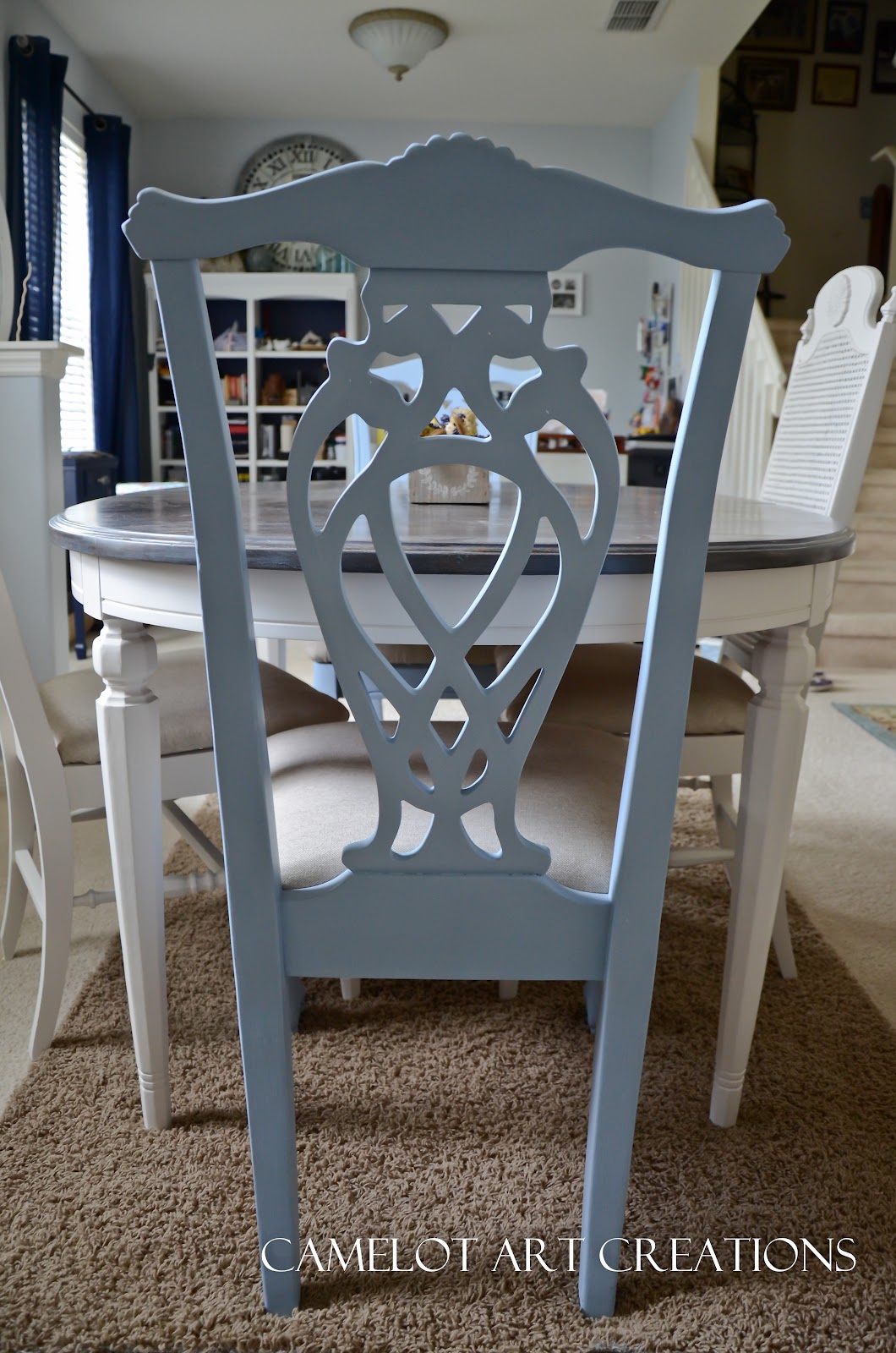 Camelot Art Creations Refinished Dining Room Set