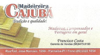 MADEIREIRA CAJUBÁ  -  Tradição e Qualidade