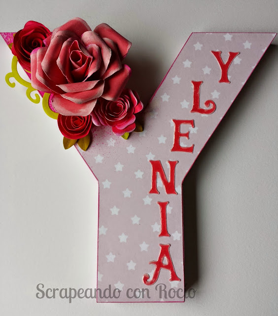 Letra Decorada Mix Media Letra Decorada Mix Media