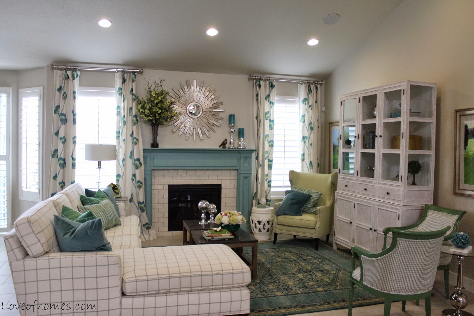 LOVE OF HOMES: Parade Of Homes: Inspiring Living Rooms