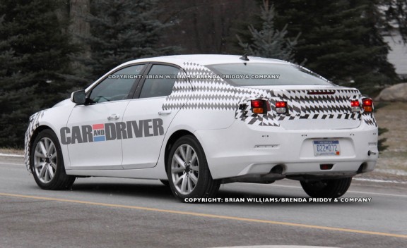 Spy Photos: 2012 Chevrolet Malibu Spy Photos: 2012 Chevrolet Malibu