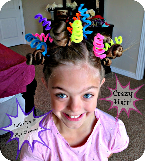 blue skies crazy hair day