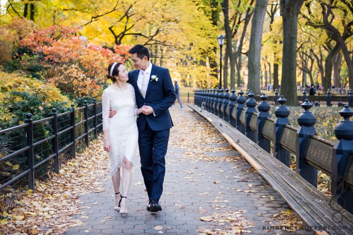 Central Park Autumn Wedding Nyc Photographer Kimberly Check Out The Photos Below Of This Gorgeous Autumn Wedding In Nyc Congratulations A C