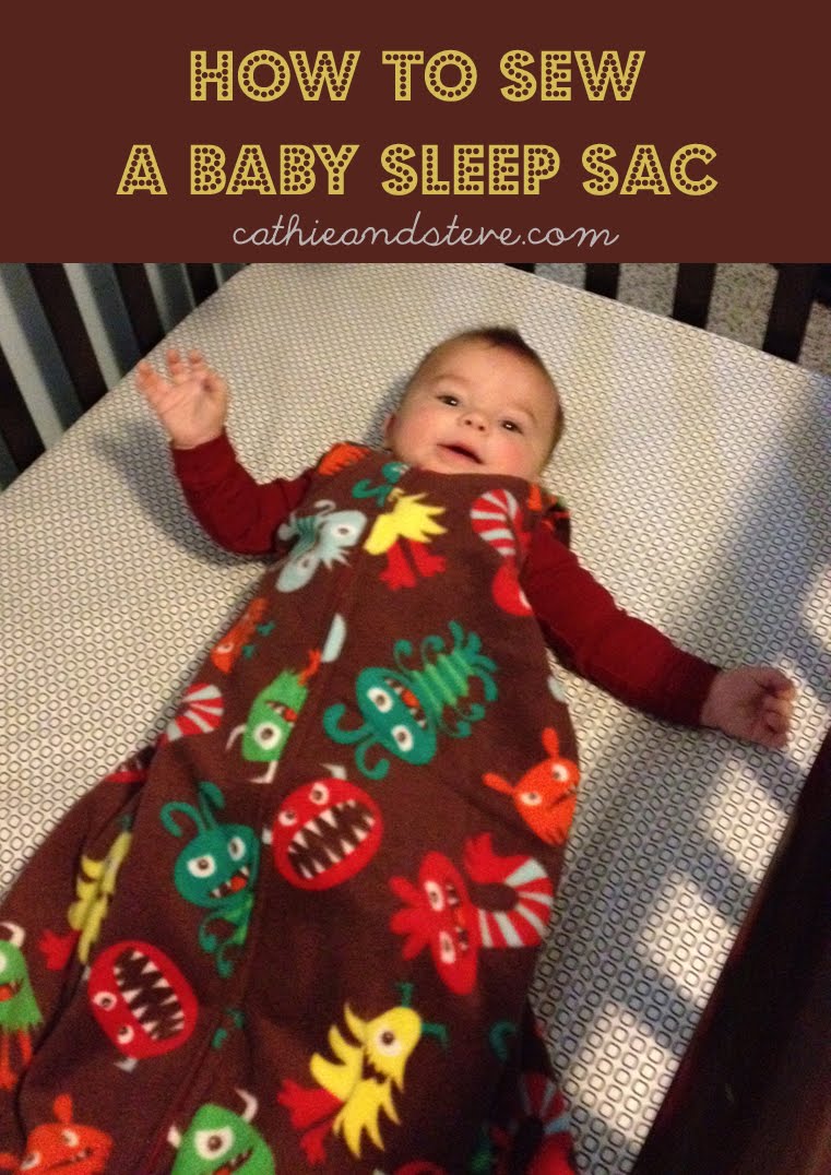 Cathie Filian How to Sew a Baby Sleep Sac McCalls Pattern 4236