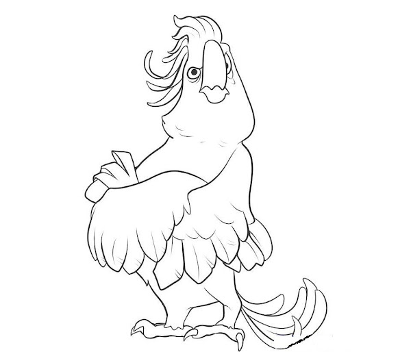 Rio Movie Birds Coloring Pages
