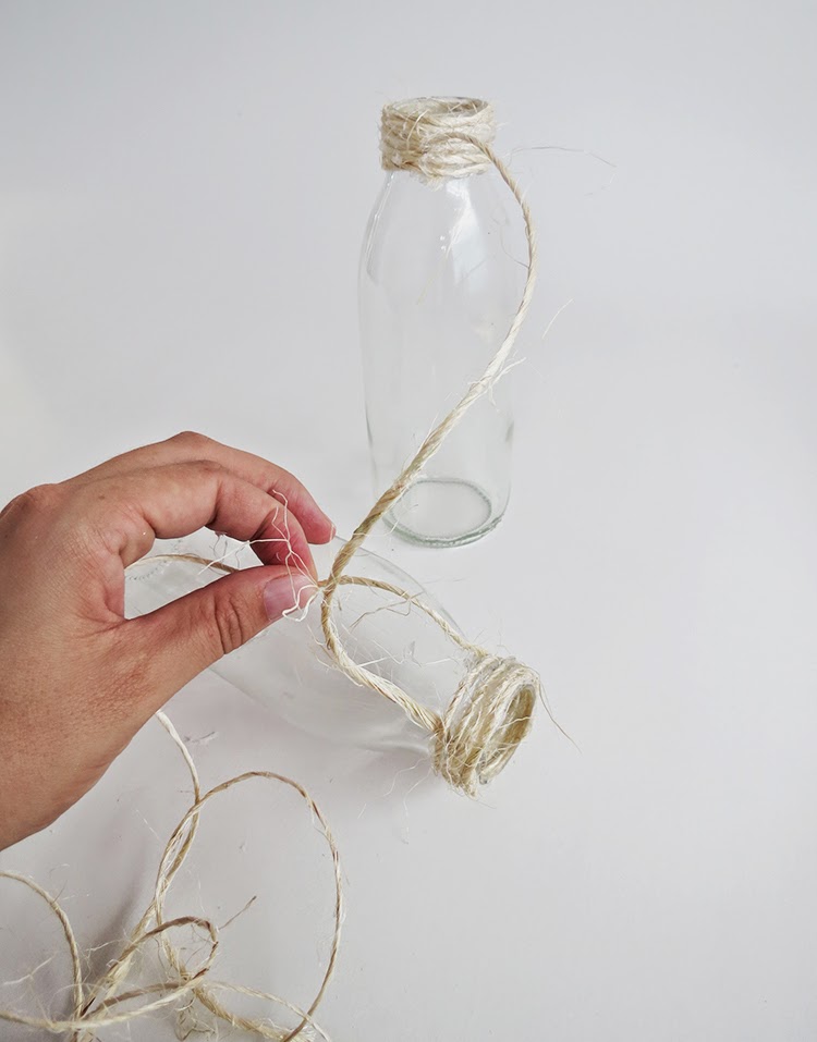 Recycled hanging vases Ohoh deco