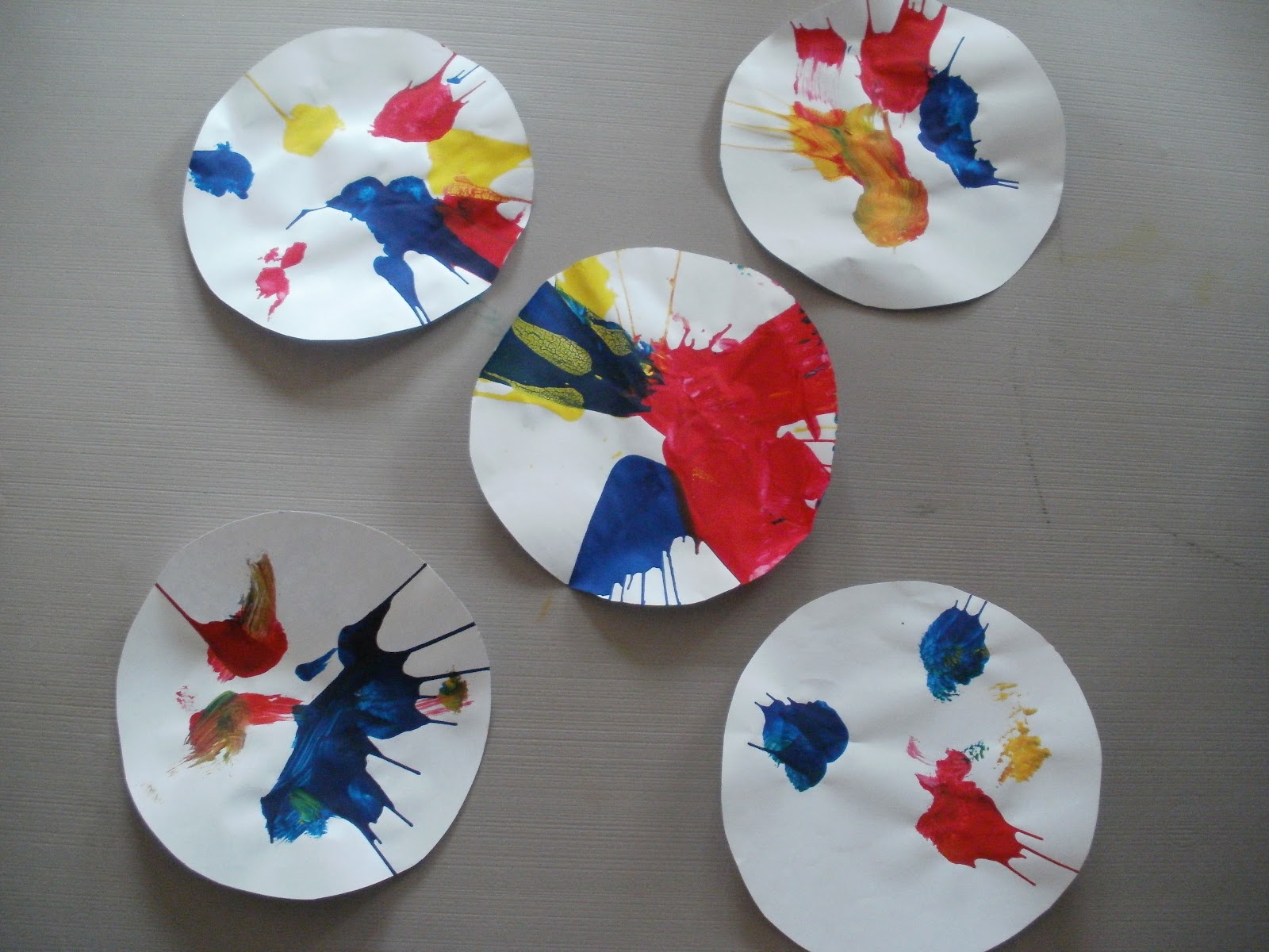 Little Stars Learning Salad Spinner Painting