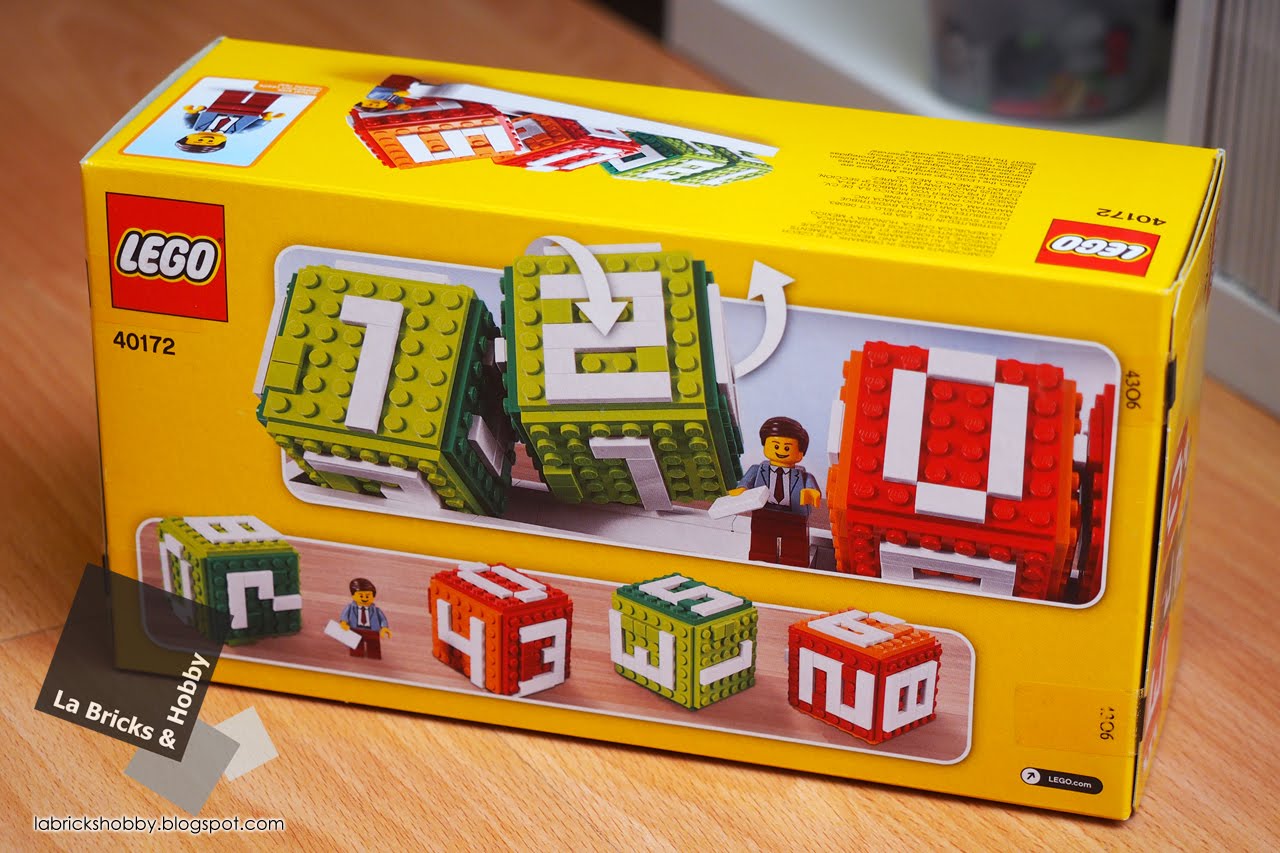 La Bricks & Hobby LEGO Brick Calendar (40172)