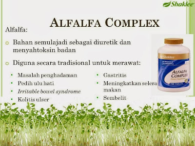 Alfalfa untuk masalah set penghadaman