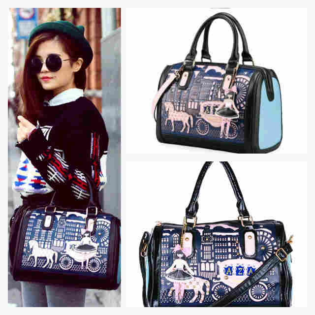 Tas Korea Aza Prince Princess Series Multipurpose Ipad Shoulder Aza Prince Princess Series Multipurpose Ipad Shoulder Bag Handbag