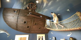 NNautical by Nature blog: Nautical Playrooms and Children's Bedrooms 