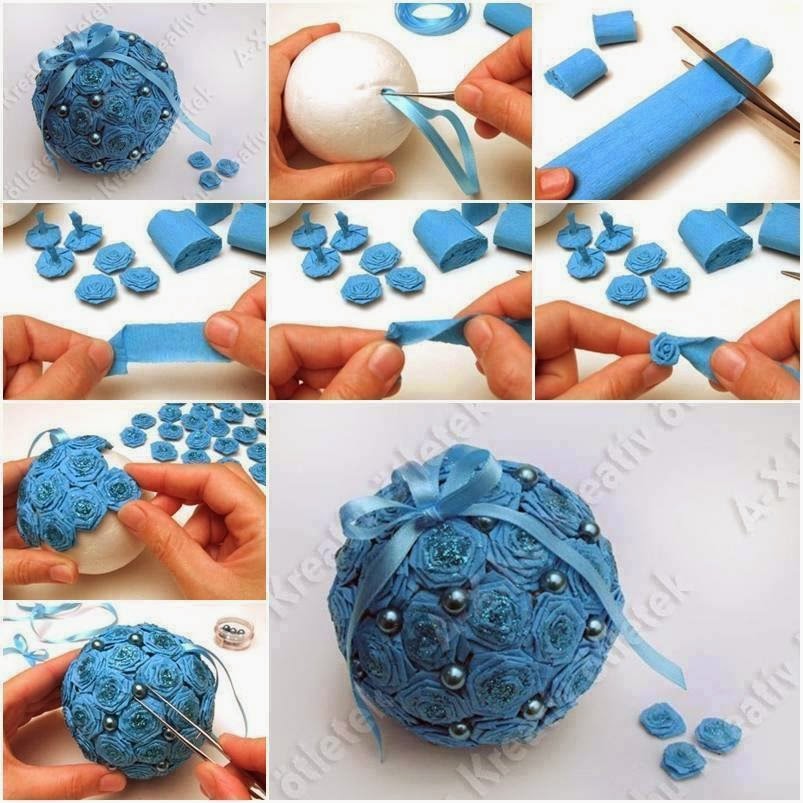 Handmade Club Flores de papel crepom Handmade Club Flores de papel crepom