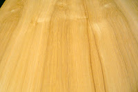 Wood On Wood Plain Sliced Teak Close Up